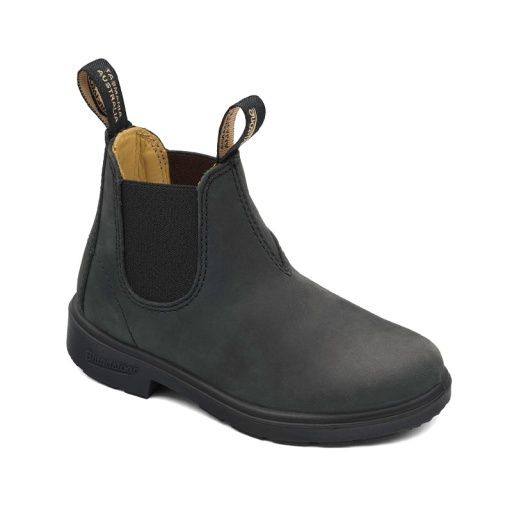 BLUNDSTONE KIDS RUSTIC BLACK, Size: 070