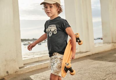 Mayoral/#3031/Kids/Boys S/S Jeep Cotton Tee