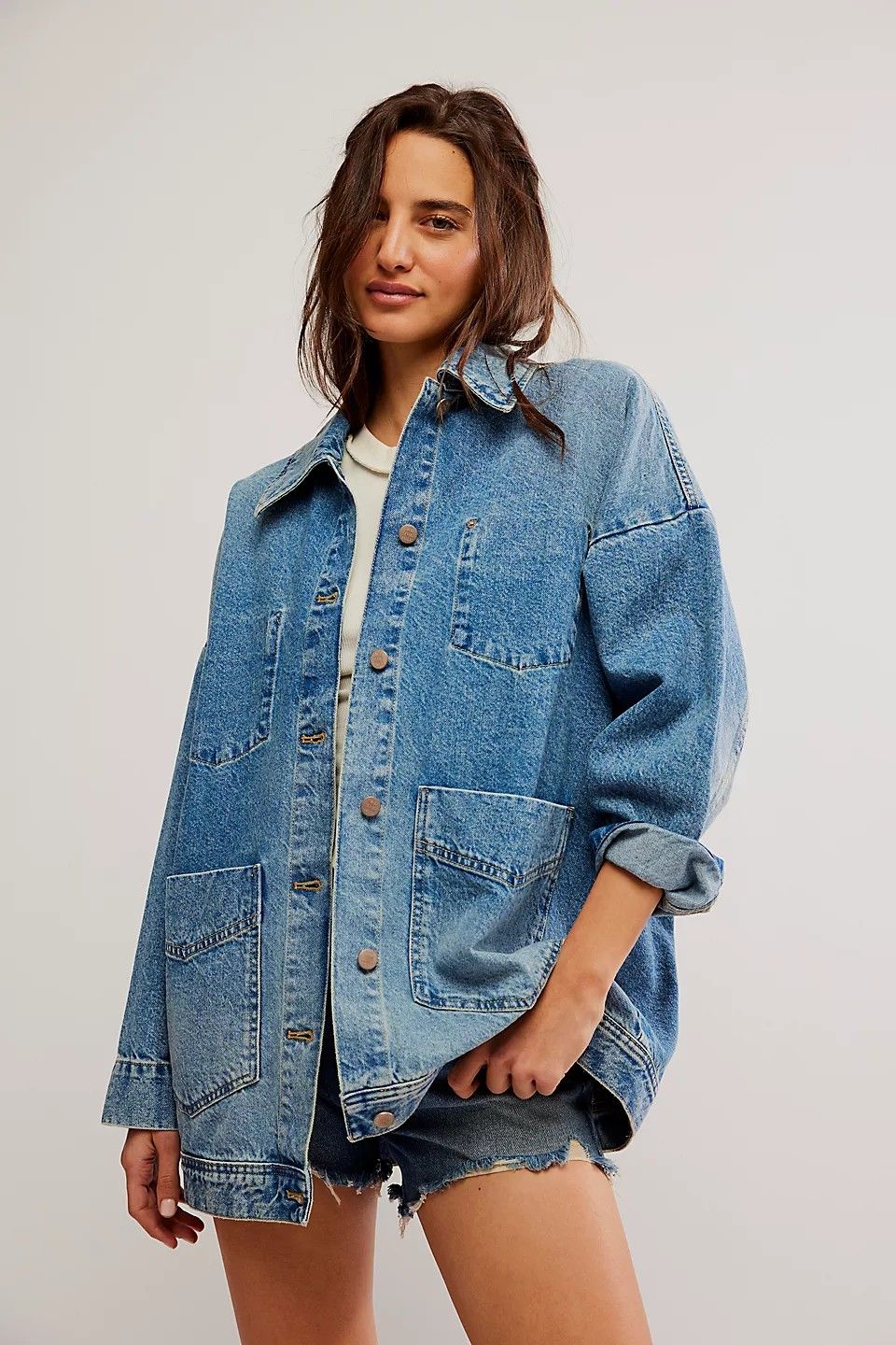 Free People / Avery Denim Jacket / Got The Blues