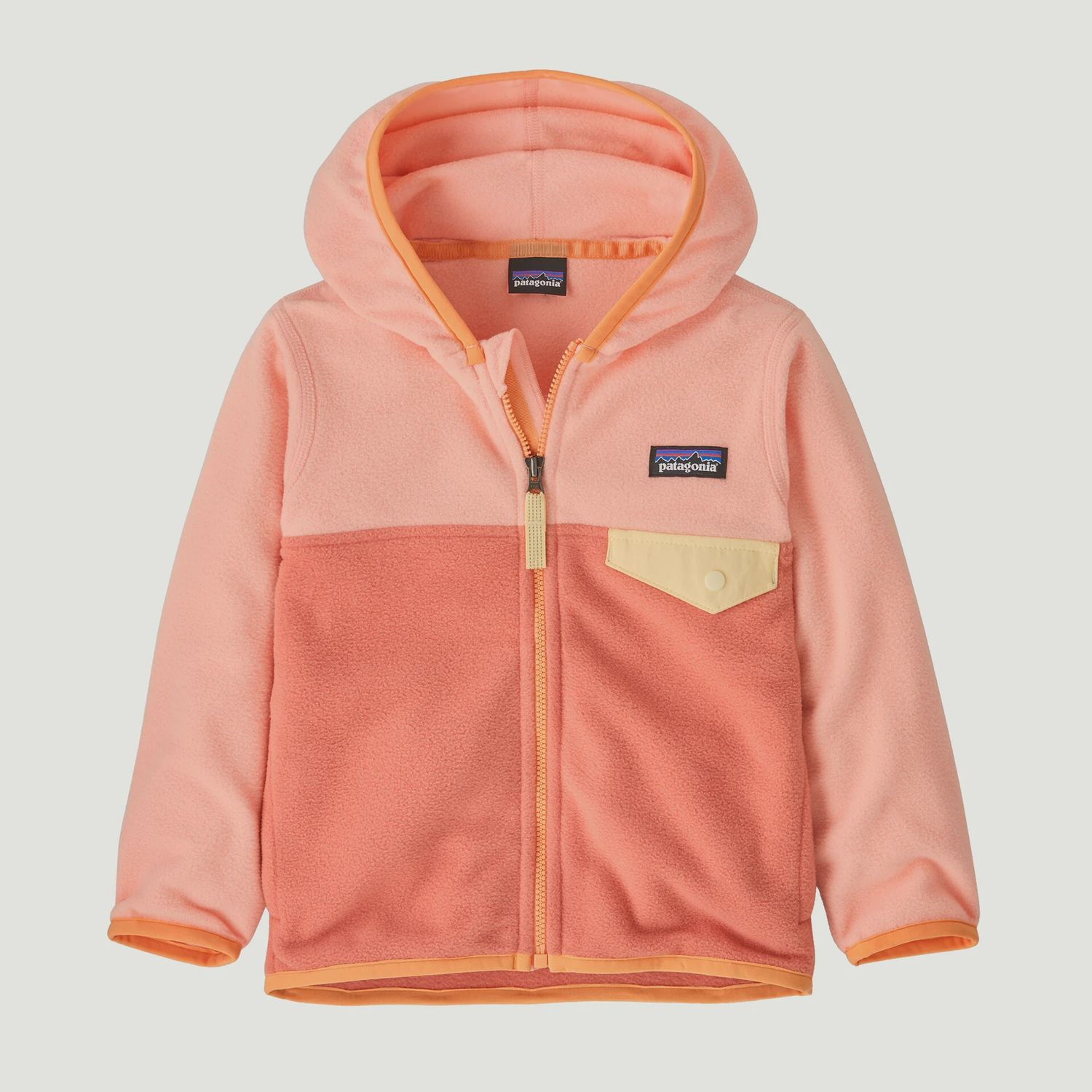 Baby Micro D Snap-T Jacket, Colour: Peak Pink, Size: 3-6M