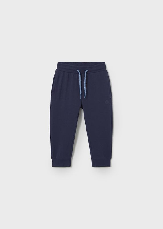 Mayoral 711/Basic Cuffed Fleece Pant/Marino