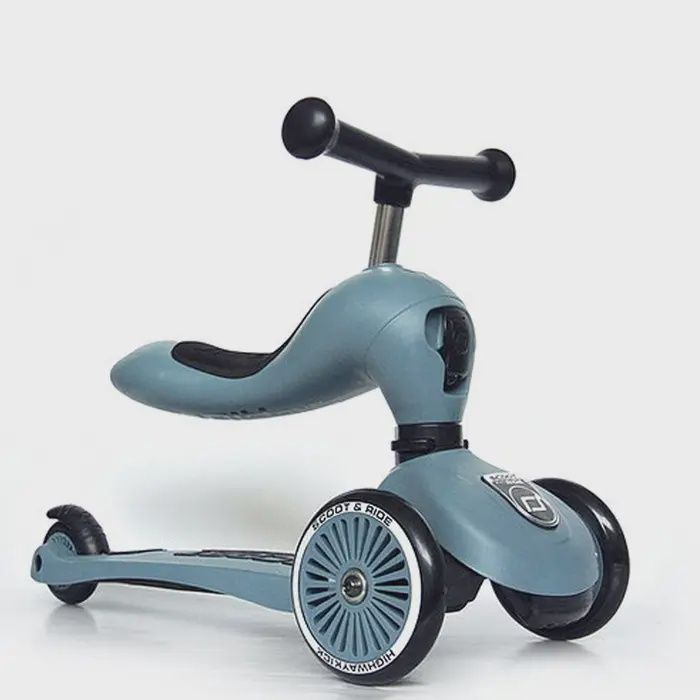 Scoot &amp; Ride: Highway Kick 1, Colour: Steel