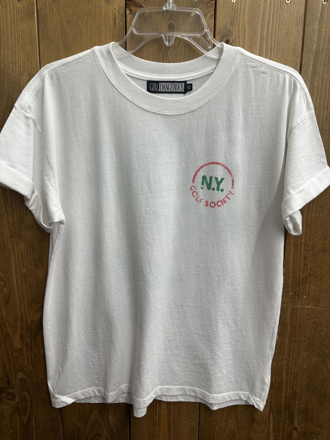 NY Golf Society - Vintage White, Size: XS