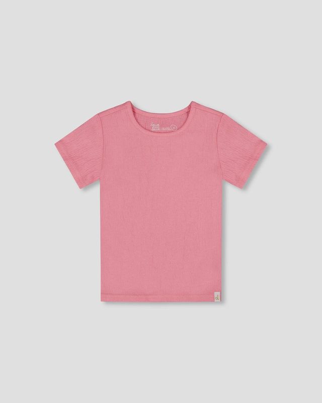Deux Par Deux/Crinkle Jersey Top/Prism Pink