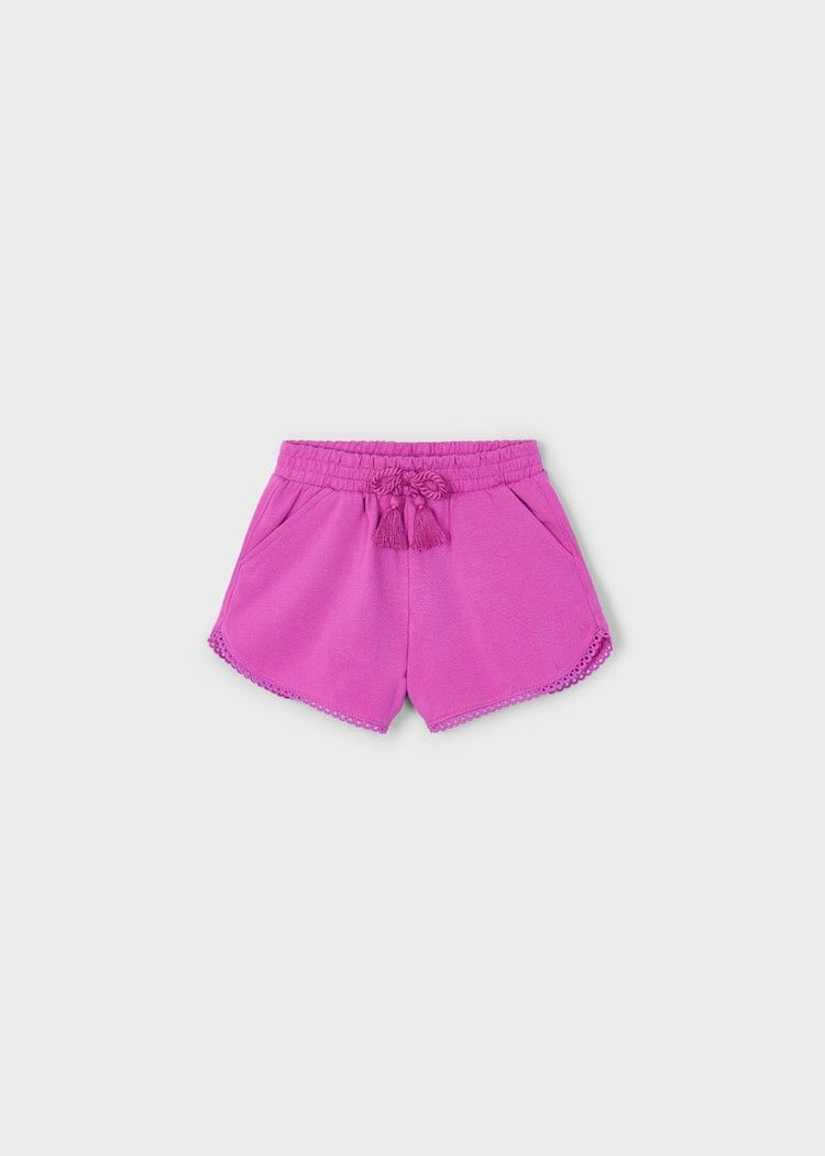 Mayoral 607/Chenille Shorts/Orquidea