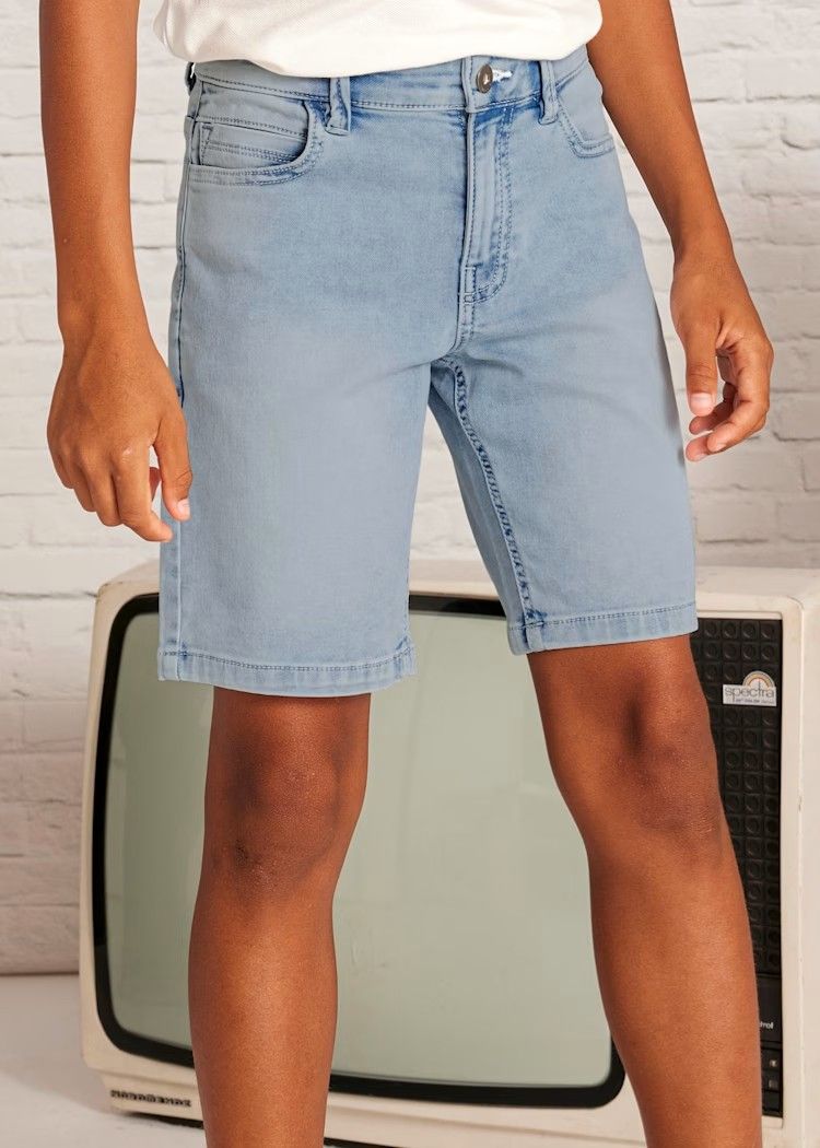 Mayoral 6203/Denim 5B Soft Shorts/Bleach