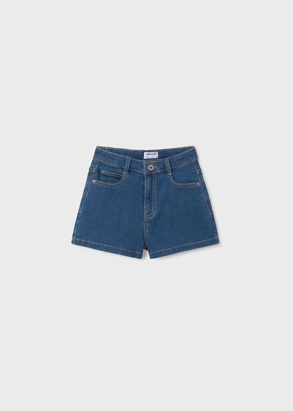 Mayoral 235/Girls Basic Denim Shorts/Medio