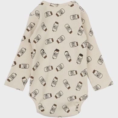 Milk Ribbed Onsie