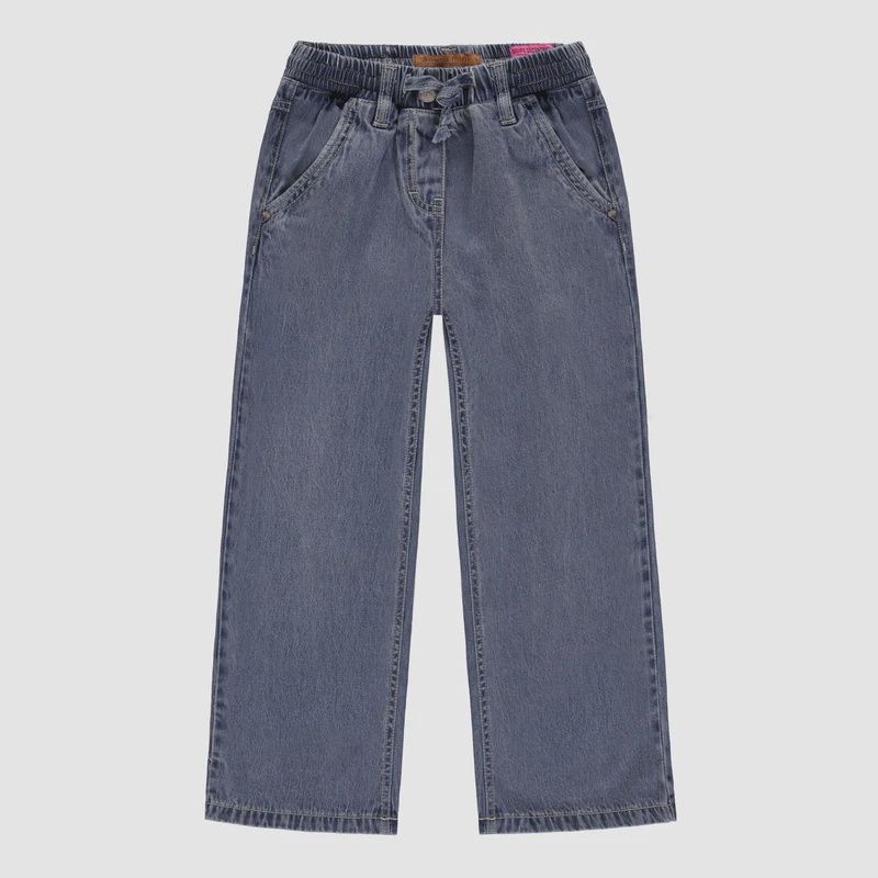 Souris Mini/Lyocell Denim Pants/Elastic Waist/Medium Blue