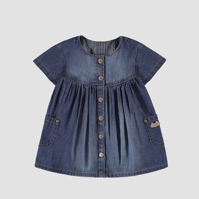 Souris Mini/Flared Dress/Denim Blue