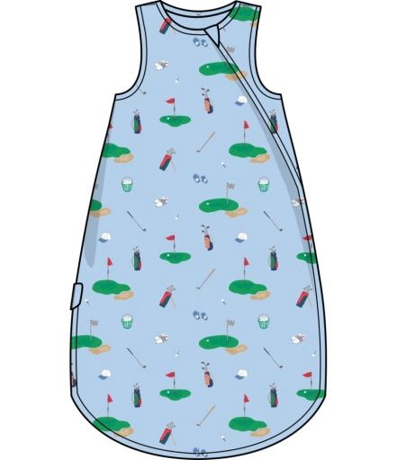 Golf Things Blue Sleep Bag, Size: 0-6M, Colour: BLUE, Season: AD SPRING &#39;25