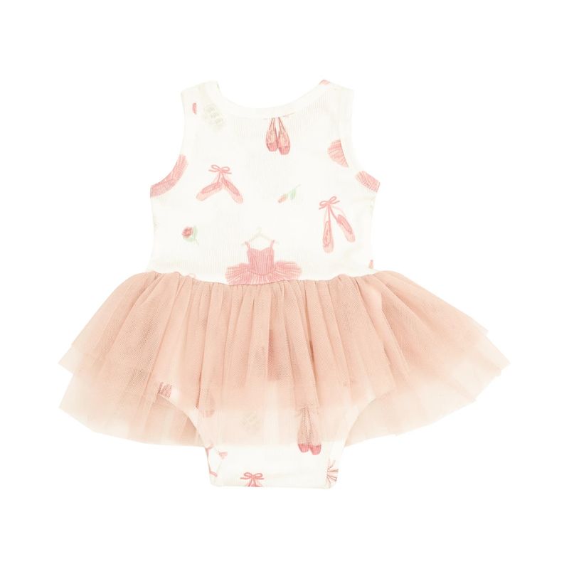 Ballet Things Rib Tank Bodysuit Tutu