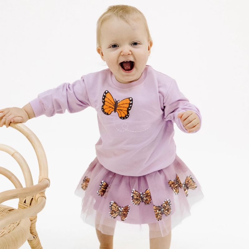 Monarch Butterflies And Milkweed Tutu Skirt