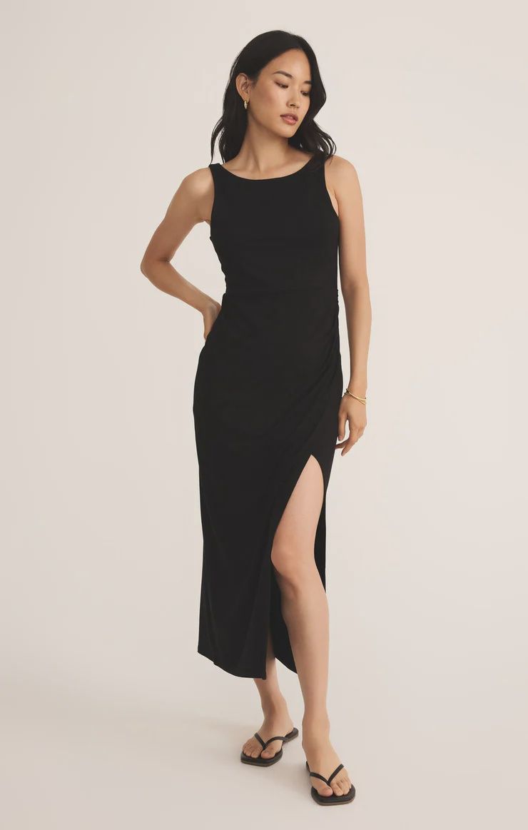 ZSupply/Valencia Midi Dress/Black