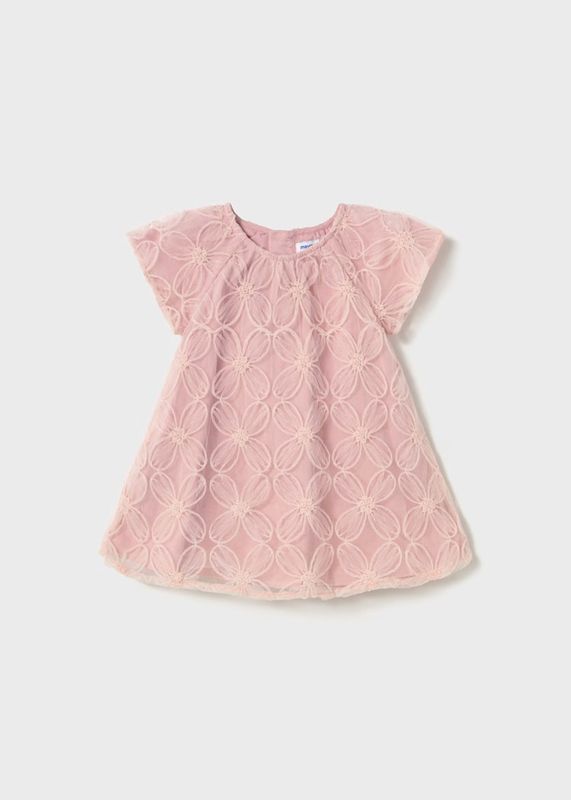 Mayoral 1982 Infant Embroidered Tulle Dress