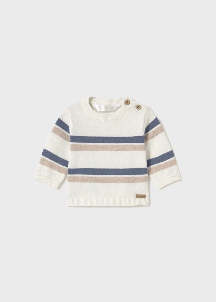 Mayoral 1391 Striped Knit Sweater