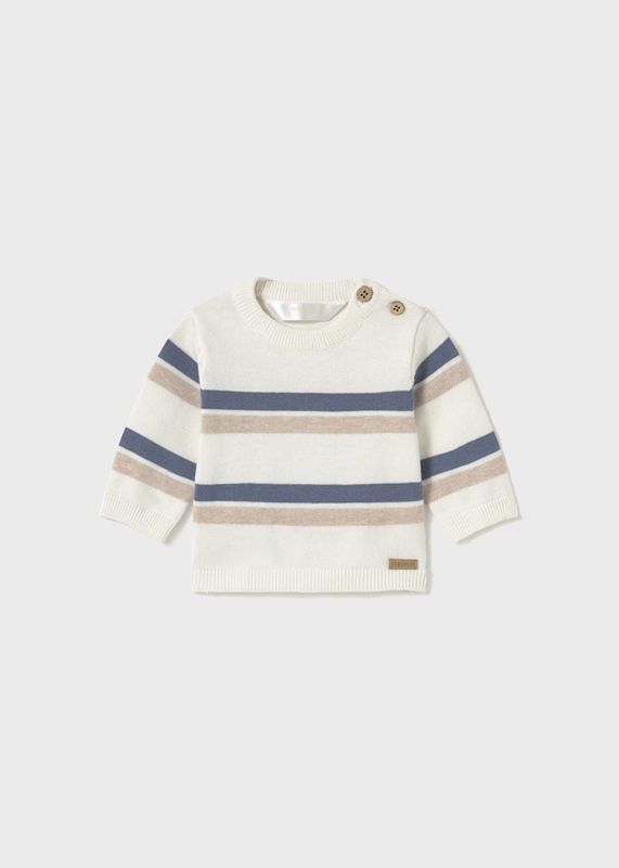 Mayoral 1391 Striped Knit Sweater