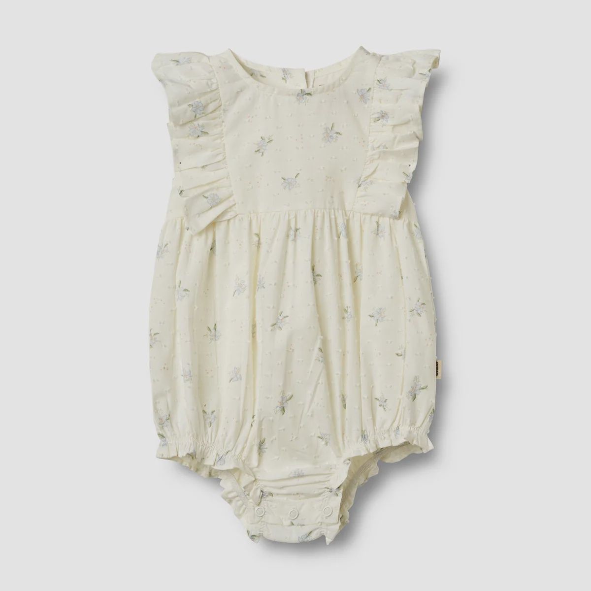 Blue Flowers Emmaline Romper