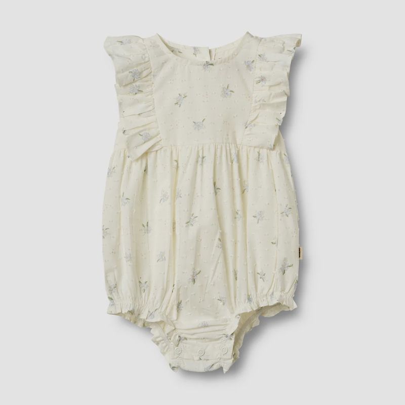 Blue Flowers Emmaline Romper