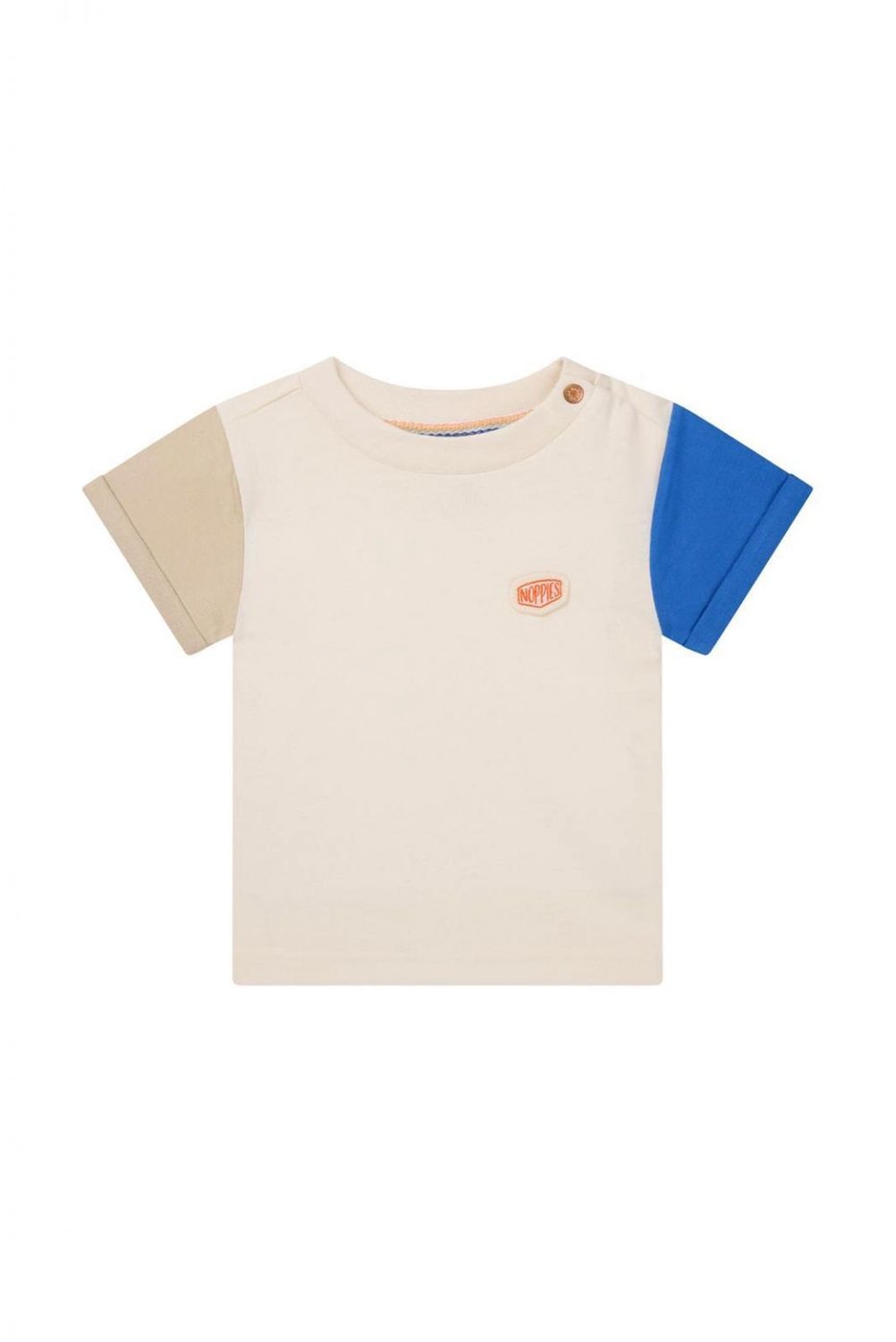 Noppies Baby T-Shirt Odawara In Whisper White, Size: NB