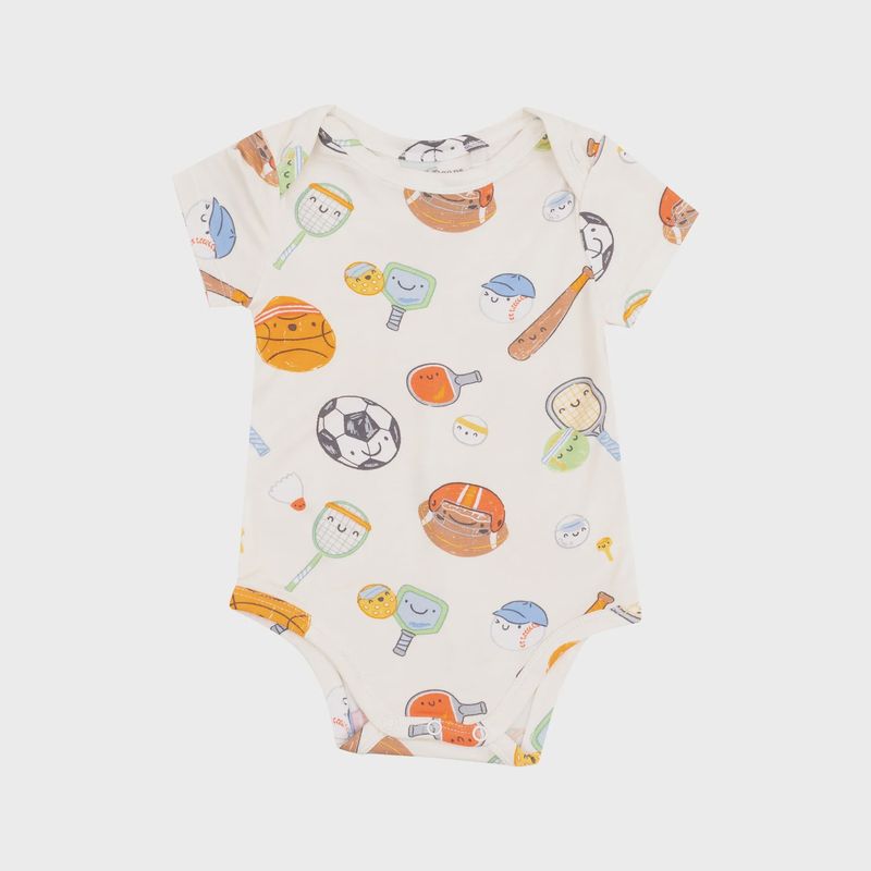 Sports Ball Friends S/S Bodysuit