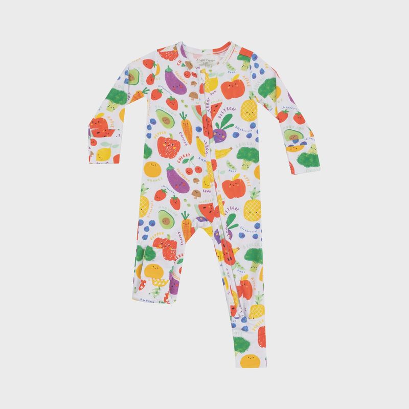 Eat The Rainbow 2 Way Zipper Footie