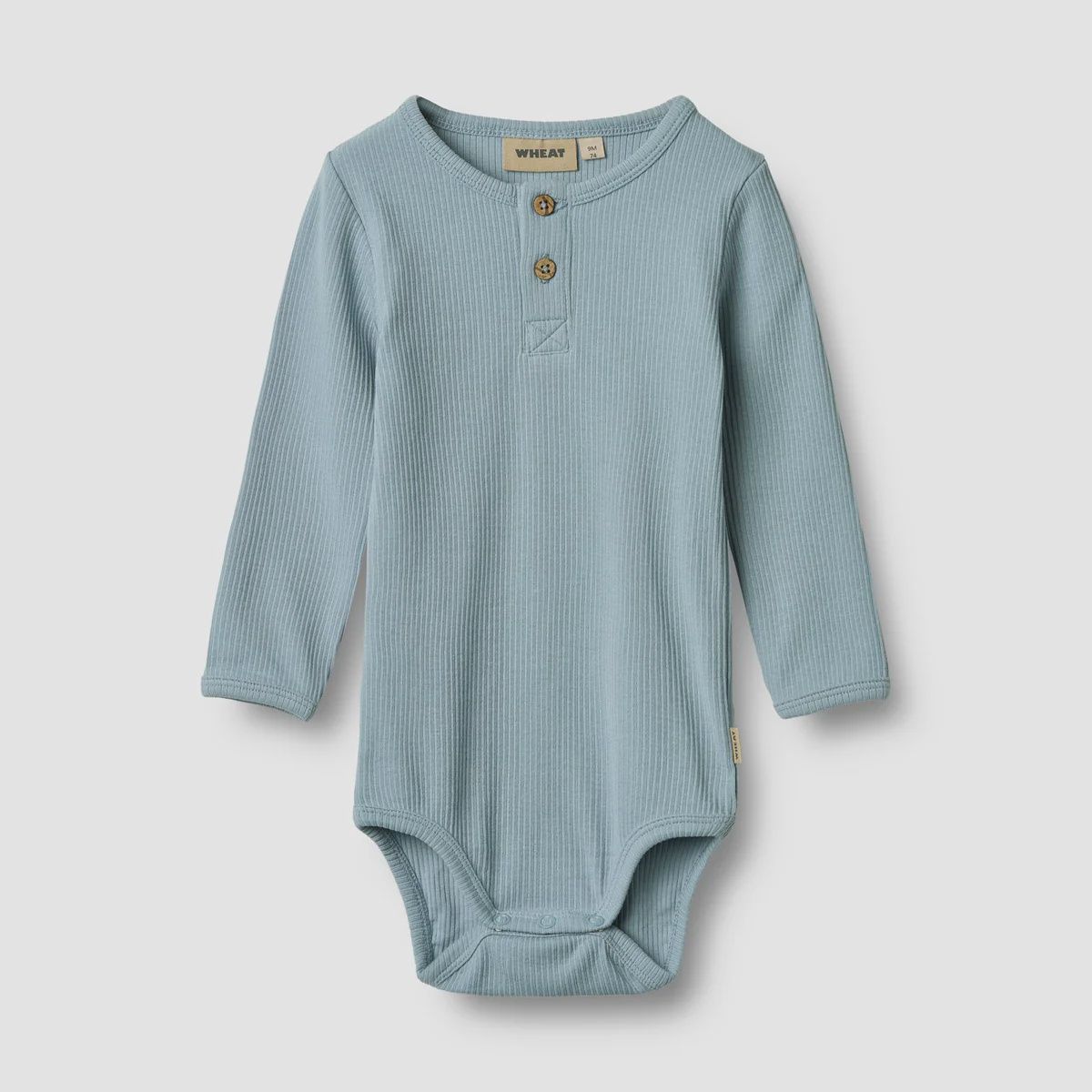 Body L/S Benny, Size: 1M, Colour: Calm Blue