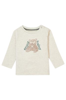 Boys Tee Gemenos long sleeve / Oatmeal Melange