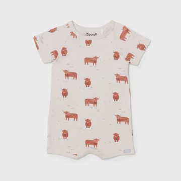 Modal Romper - Cow