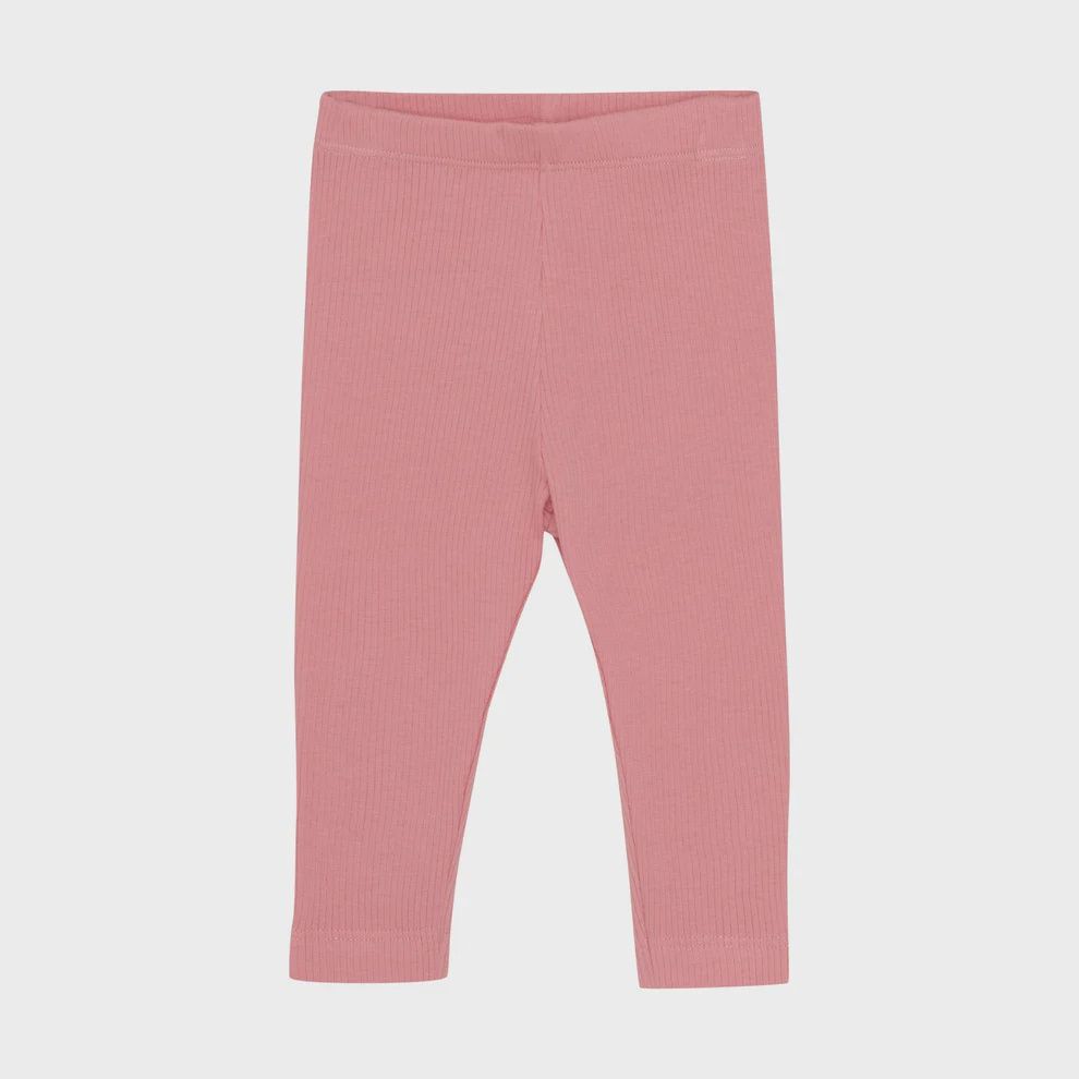 Ribbed Legging/Coral