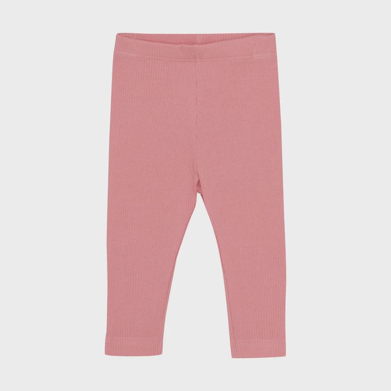 Ribbed Legging/Coral
