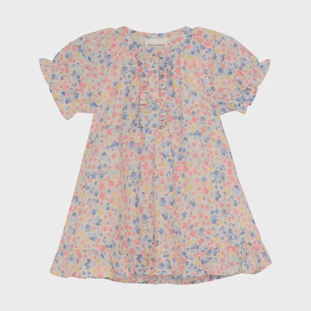 Minymo/#113916/SS Floral Dress
