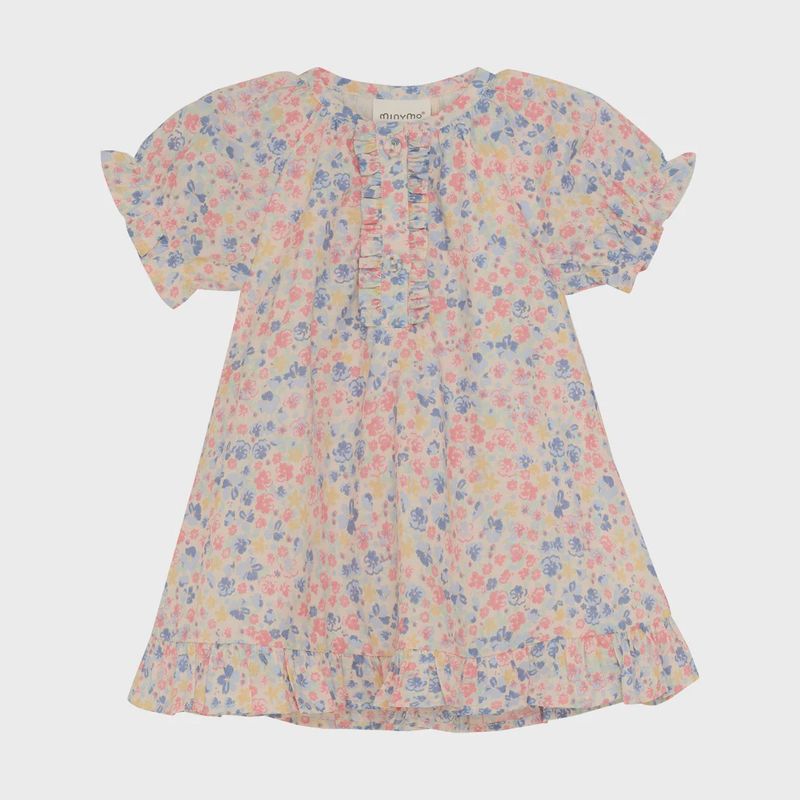 Minymo/#113916/SS Floral Dress