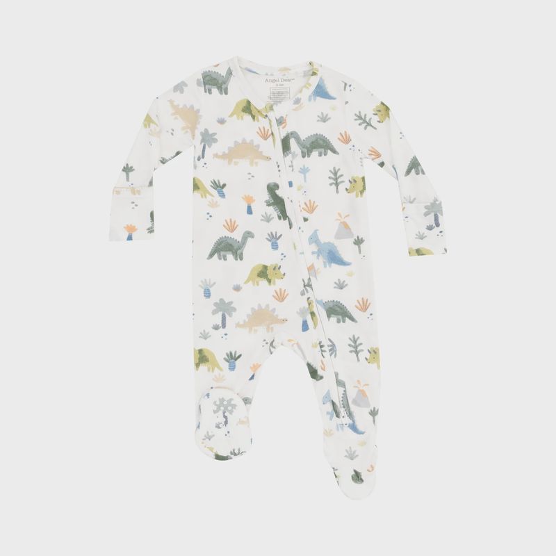 Soft Dinos 2 Way Zipper Footie