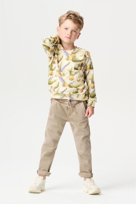 Noppie Boys Laurderhill Trousers In Sesame