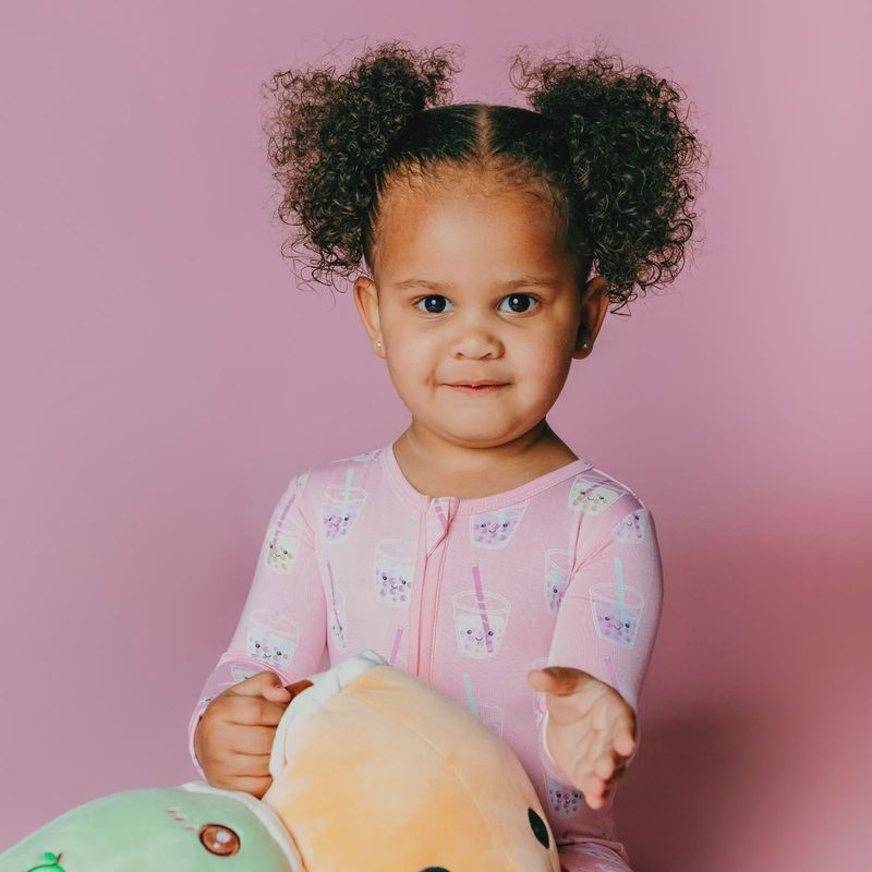 Kickee Pants/Footie 2 Way Zipper/Cake Pop Boba