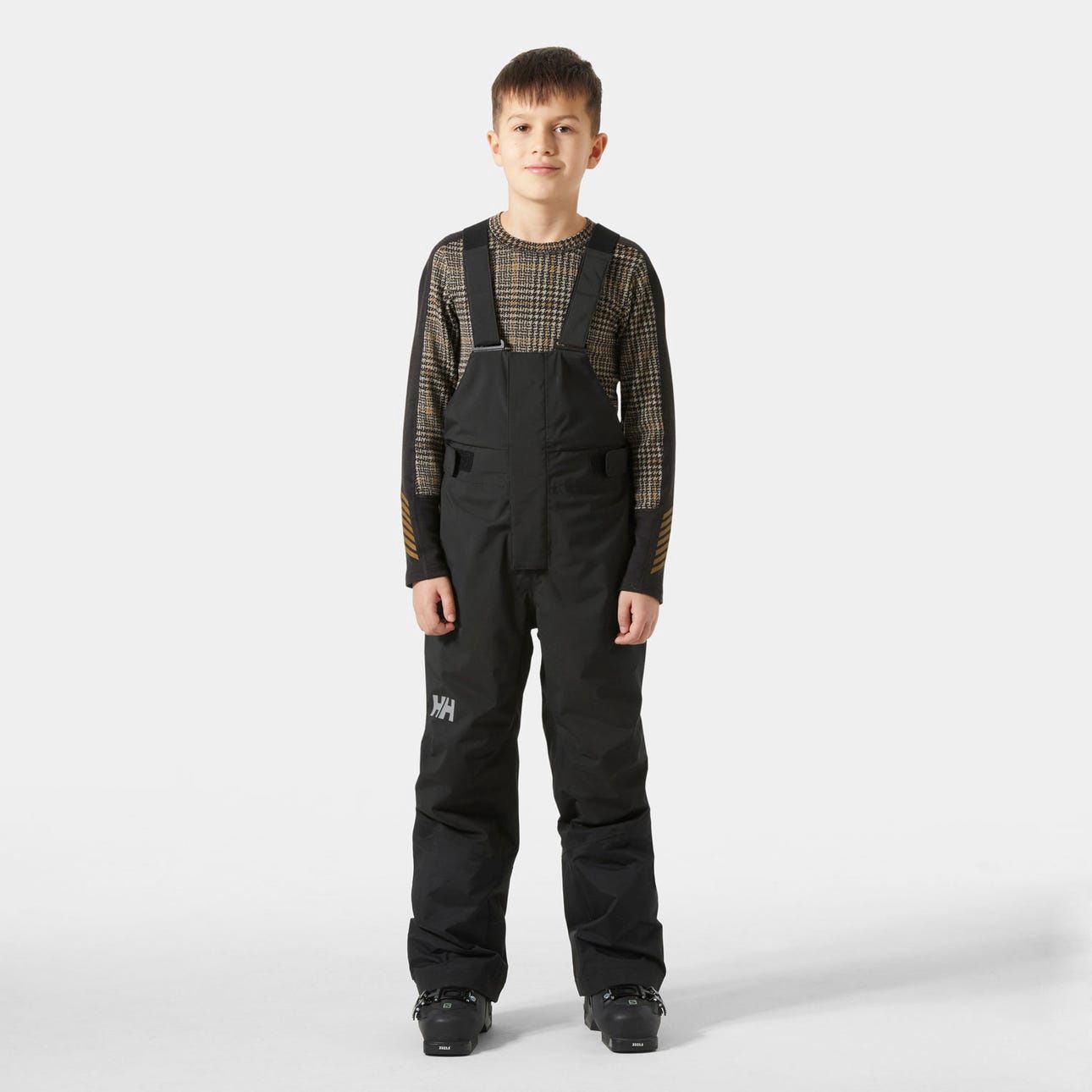 Juniors&#39; Summit 2.0 Bib Pants In Black, Size: 9