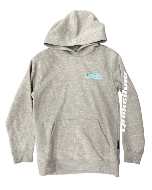 Quiksilver Boys Omni Wave Hoodie / Medium Gray Heather