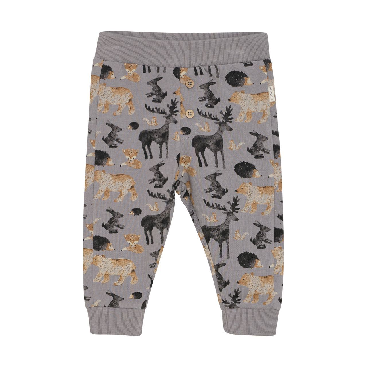Minymo Animal Print Sweat Pants 114096-1856, Size: N