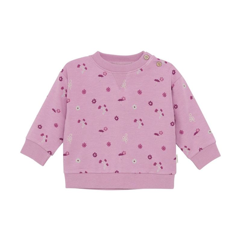 Minymo Floral Print Sweatshirt 114017-5111
