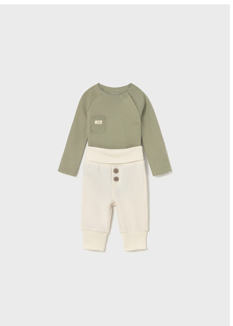 Infant  Set  -2638, Colour: Green, Size: 0-1M