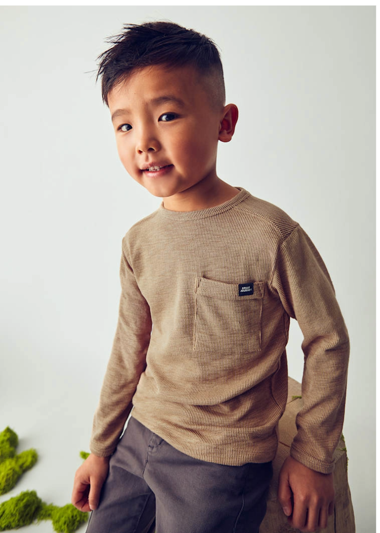 Carmel Ribbed Longsleeve -4082