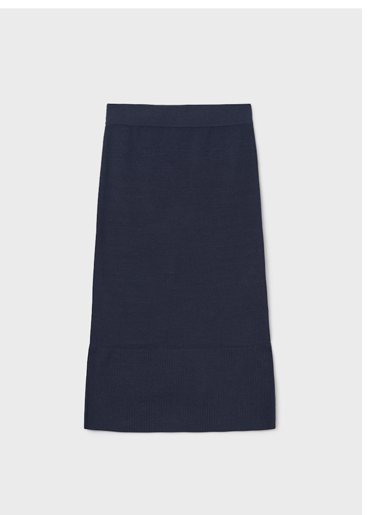 Blue Midi Skirt - 7904