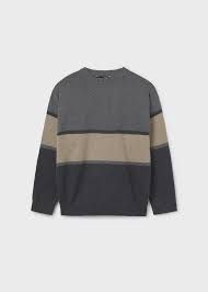 Boys Colour Block Sweater - 7303