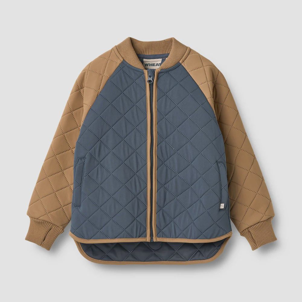Wheat Thermo Jacket Sylvester In Ink, Size: 3y