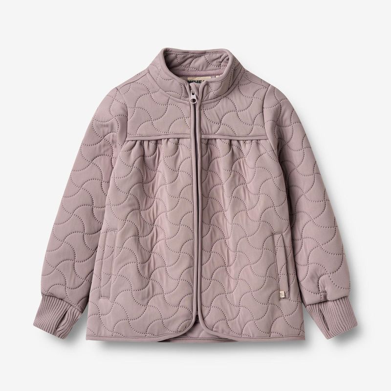 Wheat Thermo Jacket Thilde In Dusty Purple