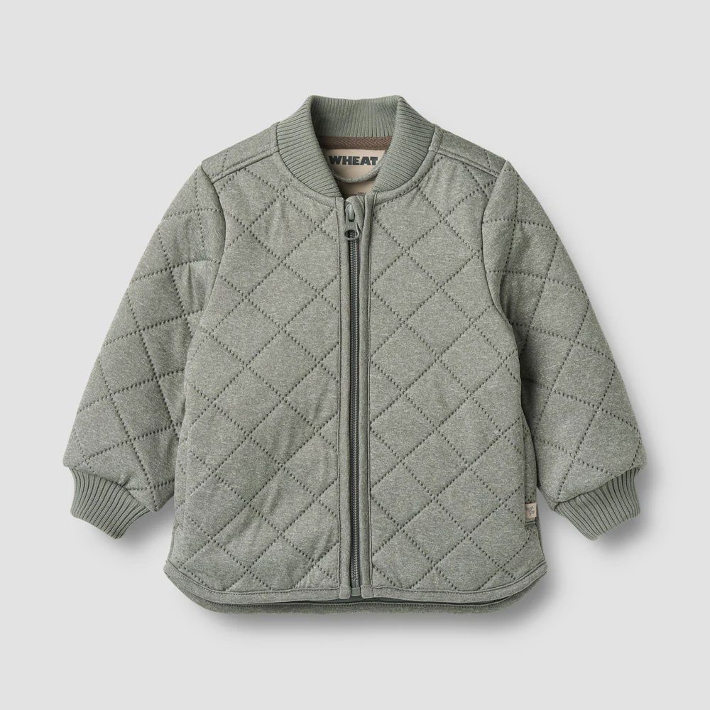 Wheat Infant Thermo Jacket Loui In Thunder Melange, Size: 9m
