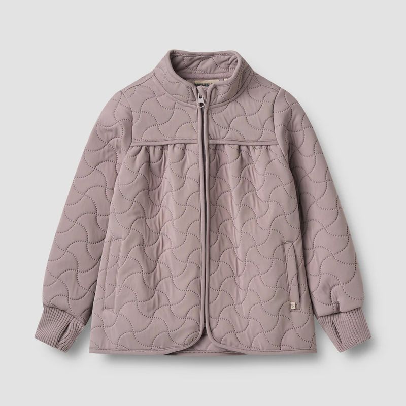 Wheat Infant Thermo Jacket Thilde In Dusty Purple