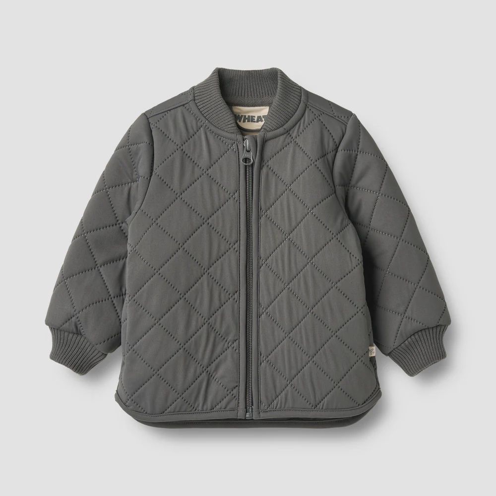 Wheat Infant Thermo Jacket Loui In Black Sea, Size: 9m