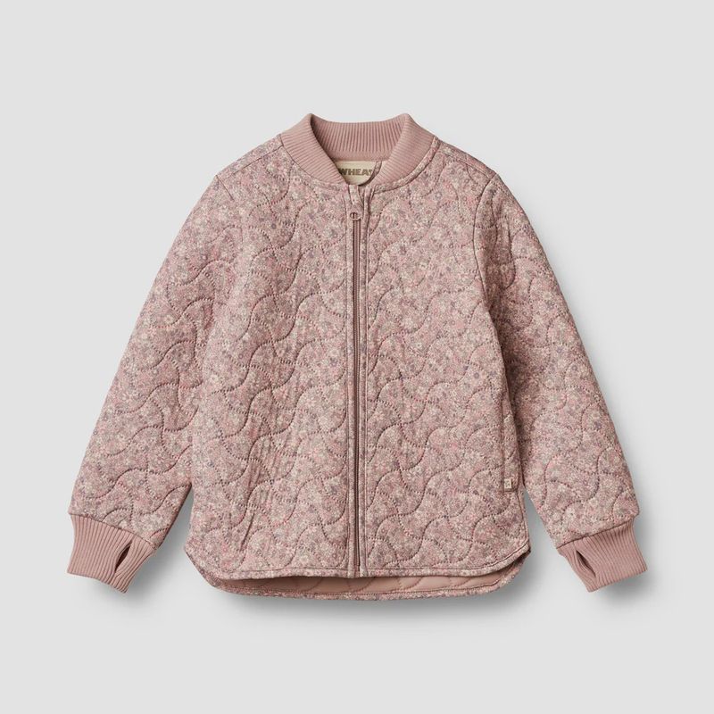 Wheat Thermo Jacket Loui In Powder Flower Meadow